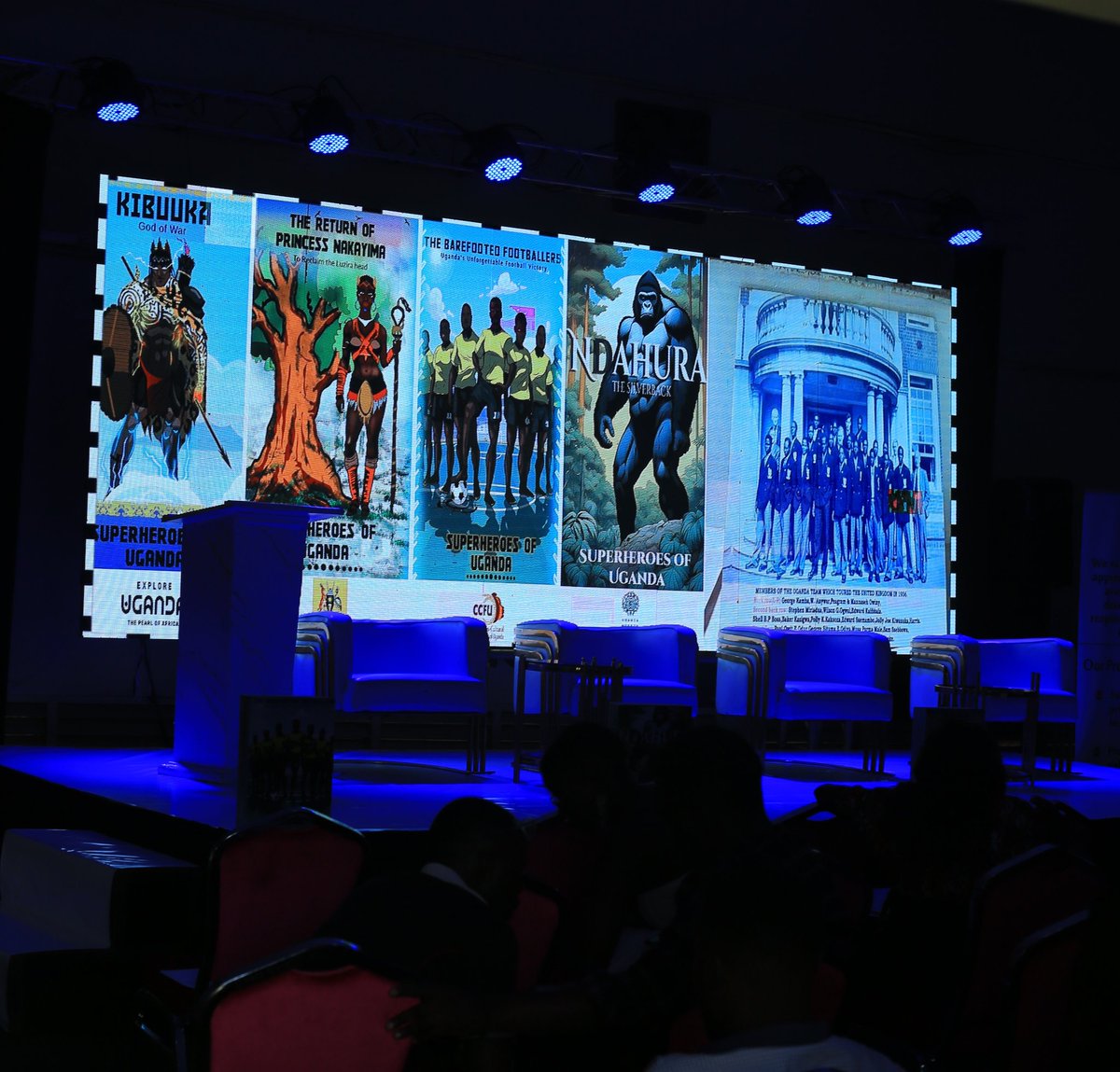 <a href="/MTWAUganda/">Ministry of Tourism-Uganda</a> in collaboration with #TravelTube have launched the " Superheroes of Uganda" series at the <a href="/ugandamuseums/">ugandamuseums</a>, an initiative that aims at celebrating and showcasing the rich cultural heritage of Uganda through a captivating collection of both books and animated movies.