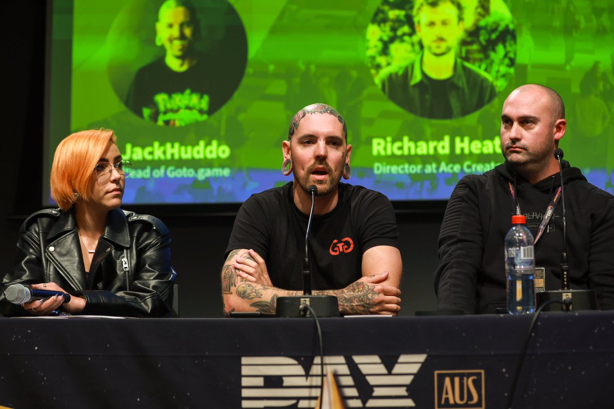 gotogame's tweet image. What an incredible panel. Hope everyone learned everything needed for Unlocking the Power of Collaboration! 

#PaxAus #PaxPanel