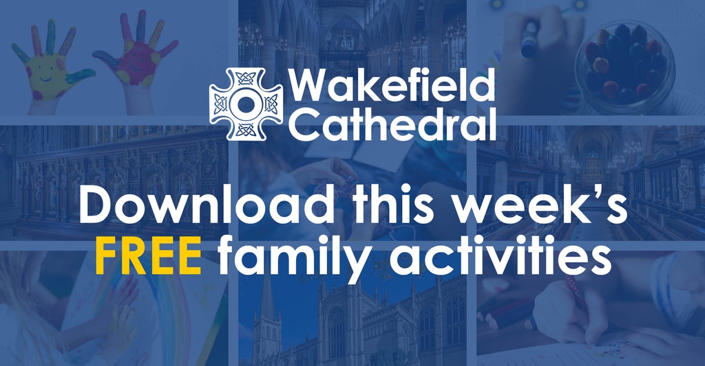 Jesus told several parables set in vineyards. You can explore another one this week with our free craft and activity sheets which you’ll find on our website wakefieldcathedral.org.uk/for-families