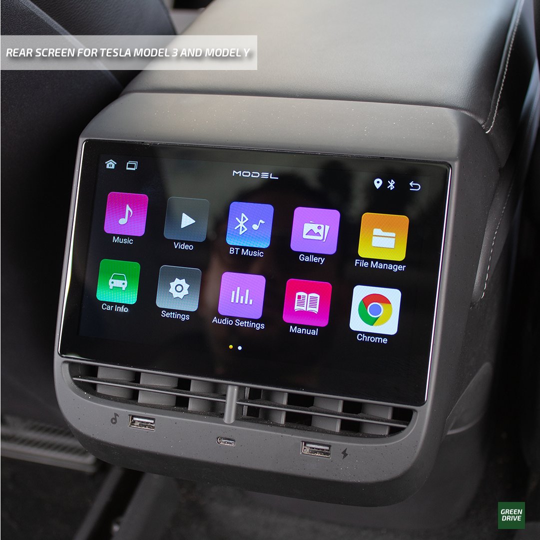 GreenDriveTesl1's tweet photo. New product available !
Enjoy relaxing in the back of your Tesla Model 3 or Model Y with your rear screen
#tesla #teslafrance #teslaowners #greendrive #teslaclub https://t.co/HjQUxXf6gN