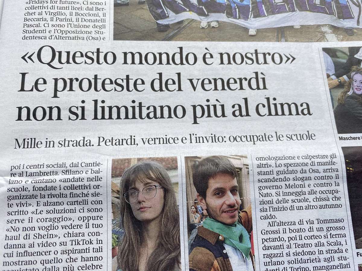 Si è mai vista una manifestazione di protesta benedetta, incoraggiata, sostenuta dal potere? Ecco.