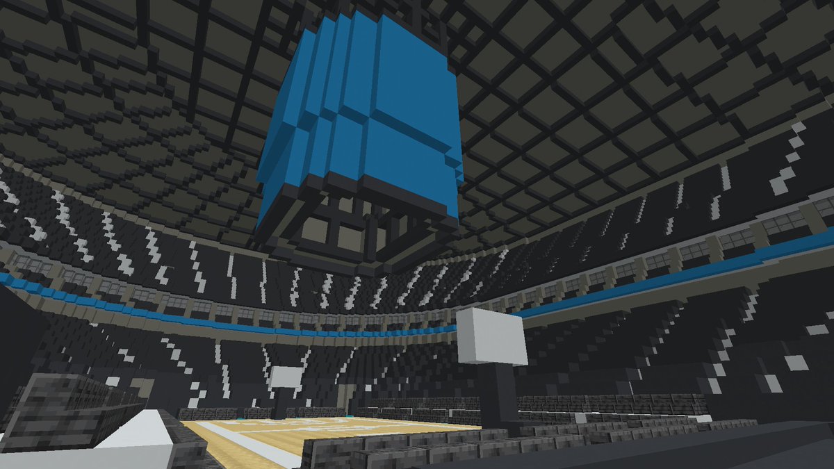 soooota2486's tweet photo. マイクラで多目的アリーナ作りました！
NBAのアリーナを意識して収容人数は２万５０００人くらい
#マイクラ建築
#Minecraftbuilds 
#minecraft建築コミュ https://t.co/YvTYARiv5r