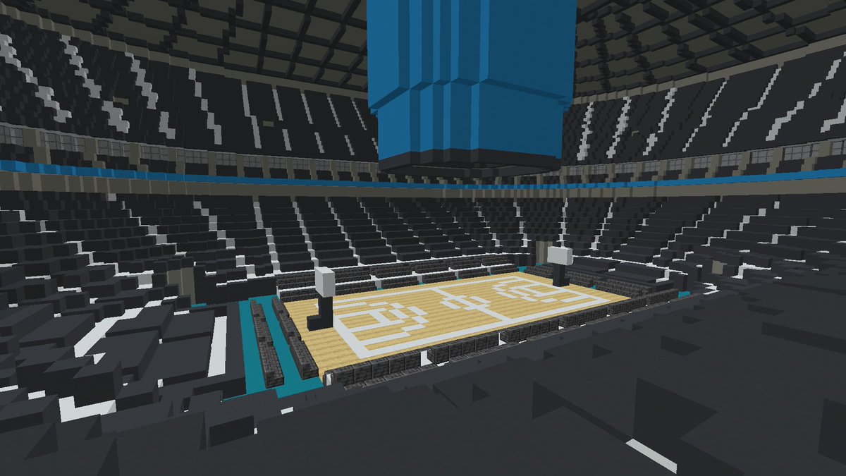 soooota2486's tweet photo. マイクラで多目的アリーナ作りました！
NBAのアリーナを意識して収容人数は２万５０００人くらい
#マイクラ建築
#Minecraftbuilds 
#minecraft建築コミュ https://t.co/YvTYARiv5r