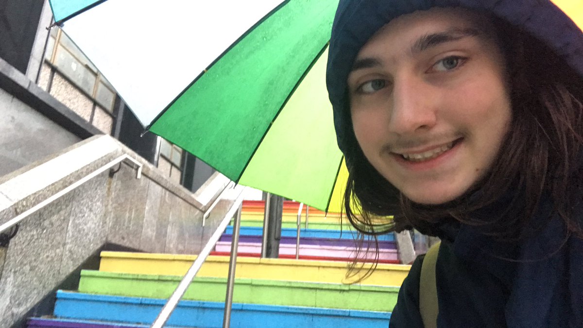 Rainbow stairs x Rainbow brolly = Rainbow^2

#SYPMonopoly
#AYMAberdeen