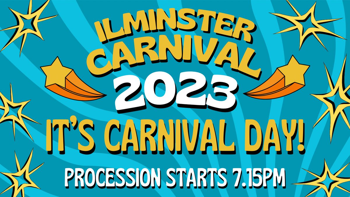 🌟🎭 IT’S CARNIVAL DAY! 

The Ilminster Carnival Grand Procession 2023 will take place this evening with the procession starting at 7.15pm.
