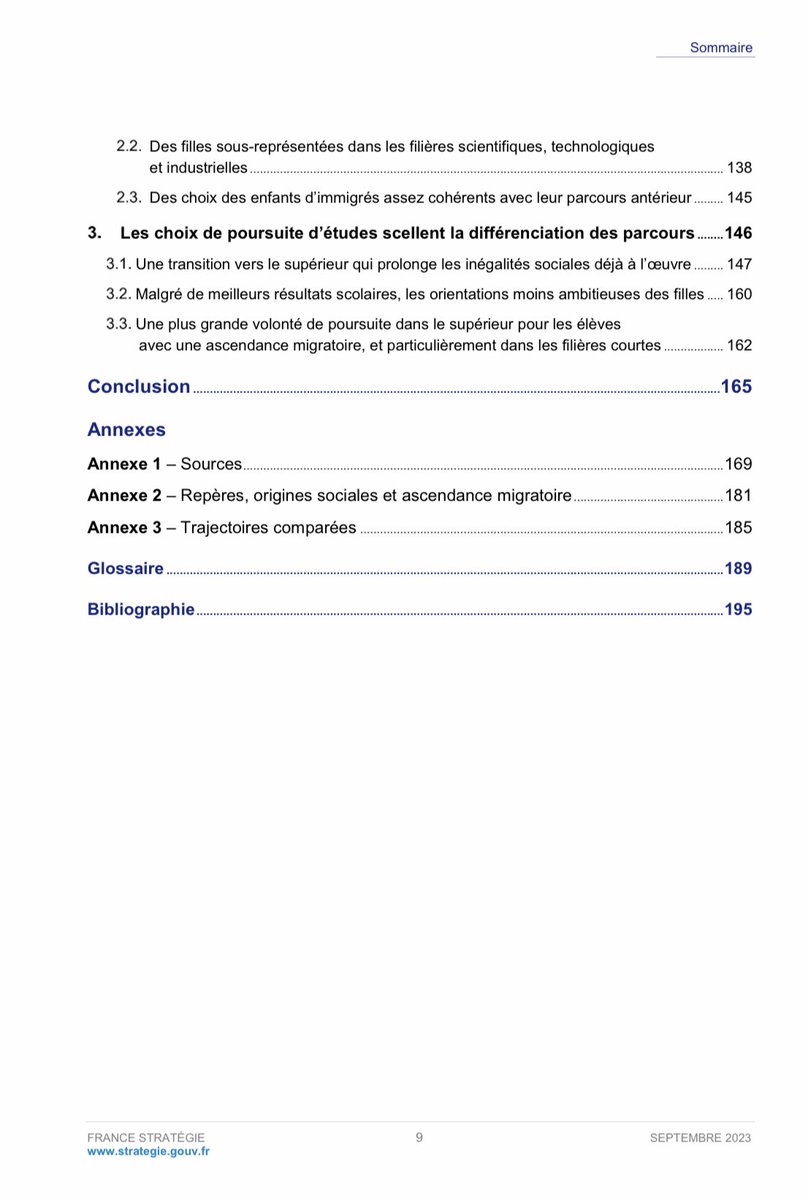 Les inégalités scolaires liées à l’origine sociale, au statut migratoire et au genre se construisent de manière continue mais le poids de l’origine sociale dans la création des inégalités de trajectoires est prépondérant.

Rapport de @Strategie_Gouv 

strategie.gouv.fr/sites/strategi…
