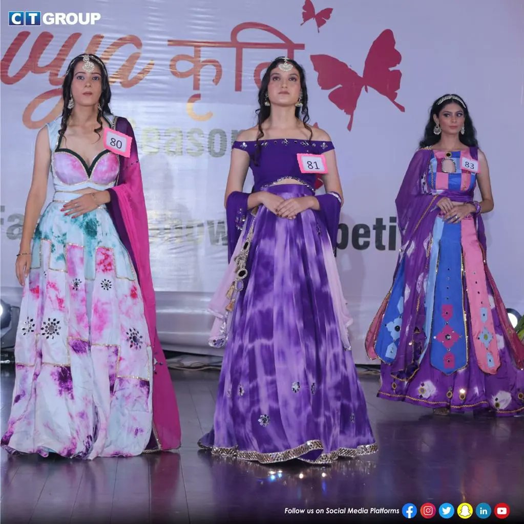 CTGroupshahpur's tweet photo. A Kaleidoscope of Style: Navya कृति’s Fashion Extravaganza Leaves a Lasting Impression! 🌈✨

#CTGroup #fashionshow #fashioncompetition #modeling #fashion #fashiondesigner #CTevent #CTfest #Navyaकृति #shahpur #southcampus https://t.co/iD5VVOo1e2
