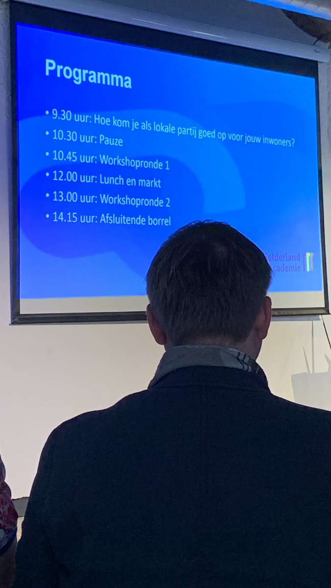 Hoera! Het is vandaag de dag voor lokale partijen. Daarom ben ik in Zutphen. En het is goed druk