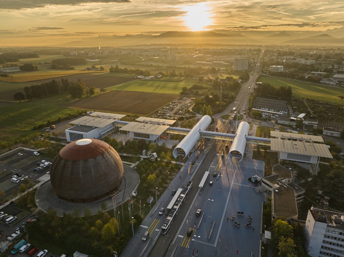 CERN inaugurates CERN Science Gateway, its new emblematic centre for science education and outreach. It will be open to the public from tomorrow, 8 October 2023. Join us and watch the inauguration ceremony live today at 11.00 CEST: webcast.cern.ch/event/i1332909 #CERNScienceGateway