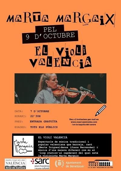 musicaNvalencia's tweet photo. [Agenda #músicaenvalencià]
Hui dissabte 7 d’octubre:
· @PauAlabajos a Rocafort
· @MartaMargaix a Benetússer
· @tradifusio a Monòver
· Va de dones a Ondara
+Info +agenda +concerts a: https://t.co/euT23uqTdr https://t.co/1bbjvRXiMf