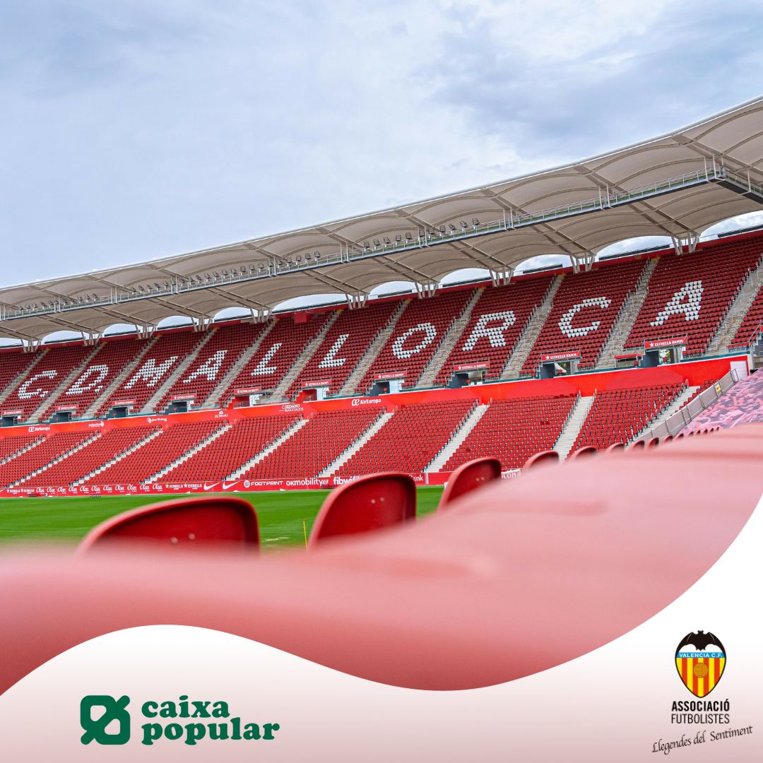 Nuestro equipo vuelve a competir, viaja a Mallorca para enfrentarse al RCD Mallorca y nosotros, como siempre, estaremos apoyándole en la distancia para que logre una nueva y necesaria victoria. Amunt ! 💪⚪⚫🦇
⚔️ RCD Mallorca-Valencia CF
🏟️ Son Moix
⏰ 18.30 h