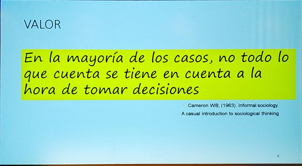 sefhcongreso's tweet photo. #EncuentroExpertos Gestión basada en valor 360

"No todo lo que tiene valor se puede medir y no todo lo que se puede medir tiene valor" nos explica Iñaki Gutierrez Ibarluzea en #sefh23 https://t.co/oUayhNeWs8