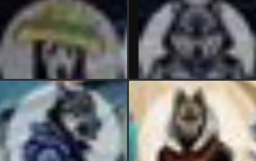 Wolf_Epic_Club's tweet photo. @FindSatoshiQB as I can't find mine, I screenshoted the 4 wolves included in the pic ahah
#FSLUnity https://t.co/kHfUR3ngI3