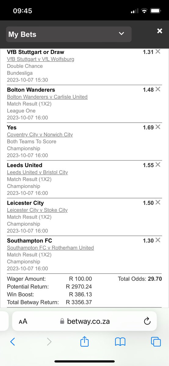 My prediction for today 1508591874

Join my group for more predictions 
t.me/billzsportsbet…

#FlipkartBigBillionDays #FeelTheImpact #Israel #LupinNetflix #loveisblind5 #betway #BetwayMTN8