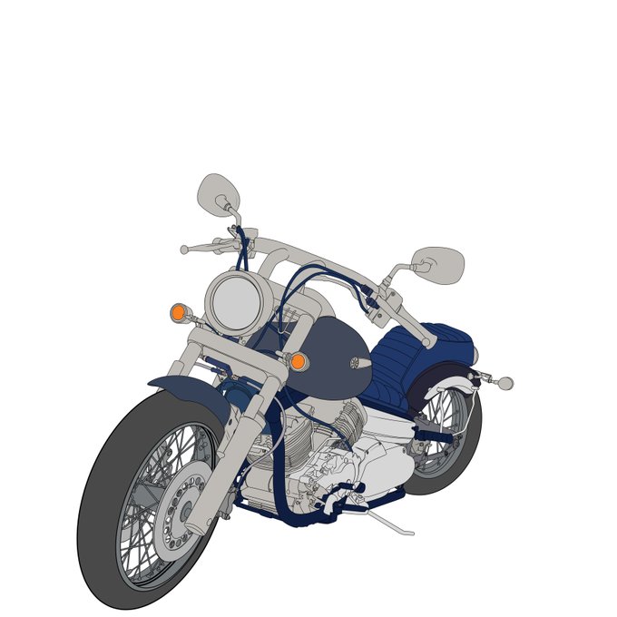 下塗り終了。
塗って行くぞ! 