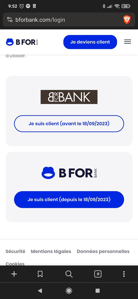 zarzar's tweet photo. un bravo adressé à @BforBank pour ce beau pattern UX 👍
#migrationenbois https://t.co/REBms7VCc0