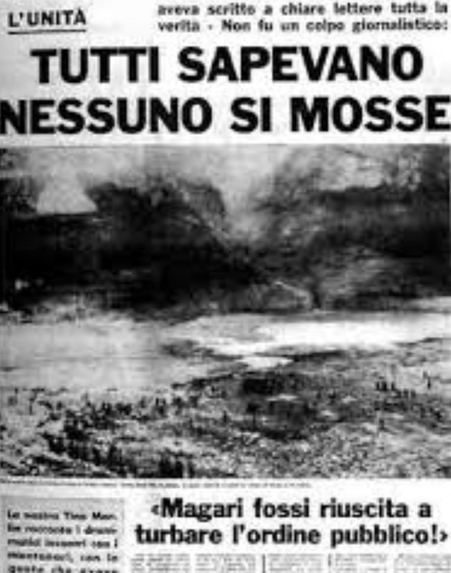 'Quella del #Vajont': nel 60° del disastro a #Tg2Storie la battaglia civica della giornalista #TinaMerlin. In solitudine denunciava l'azzardo di costruire una diga nel posto sbagliato.
Stasera, mezzanotte e dieci, #RAI2.