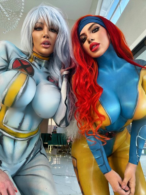 New Collab You Gotta See 👀 Jean Grey (@theamandanicole) &amp; Storm (@Nicolette_Shea ) ⚡️💙💛 https://t.co/irI2C3aFsK<a class="tags" href="/tag/theamandanicole">@theamandanicole</a><a href="/tag/wednesdayaddams"class="tags"><span>#wednesdayaddams</span></a>
