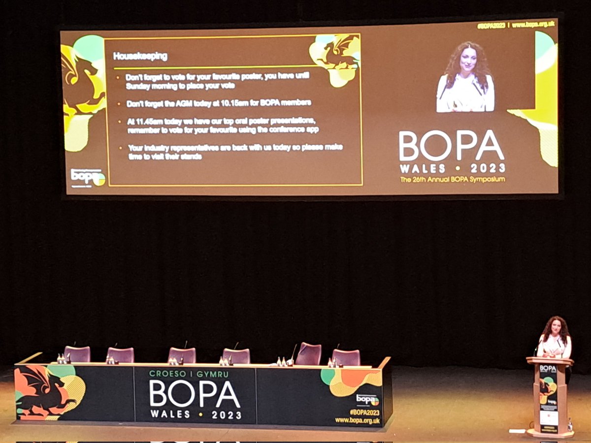 Welcome to day 2 #BOPA2023 !