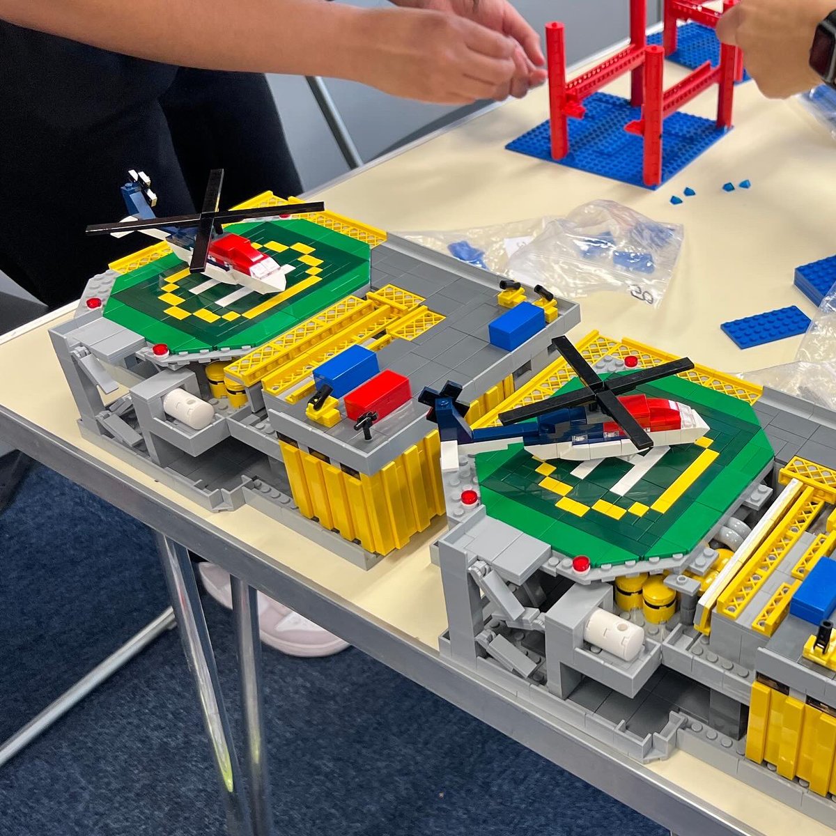 thebrickpeople_'s tweet photo. A couple of shots from our new LEGO brick activity and build shop this week. We are open 7 days a week in Camberley Town Centre (@TheSquareCamb) so be sure to pop by and say hi! 🙌 @LoveCamberley  https://t.co/OcxnEu8Lam #lego #legoshop #legoevents https://t.co/TdqPWanFfz