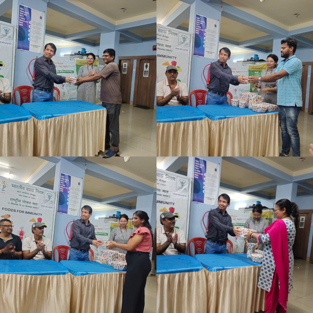 FciBirbhum's tweet photo. पोषण माह के अंतिम दिन में भारतीय खाद्य निगम, डी.ओ. बीरभूम ने पुरस्कार वितरण समारोह का आयोजन किया | #poshanmaah2023 https://t.co/hnJVOKtBqr