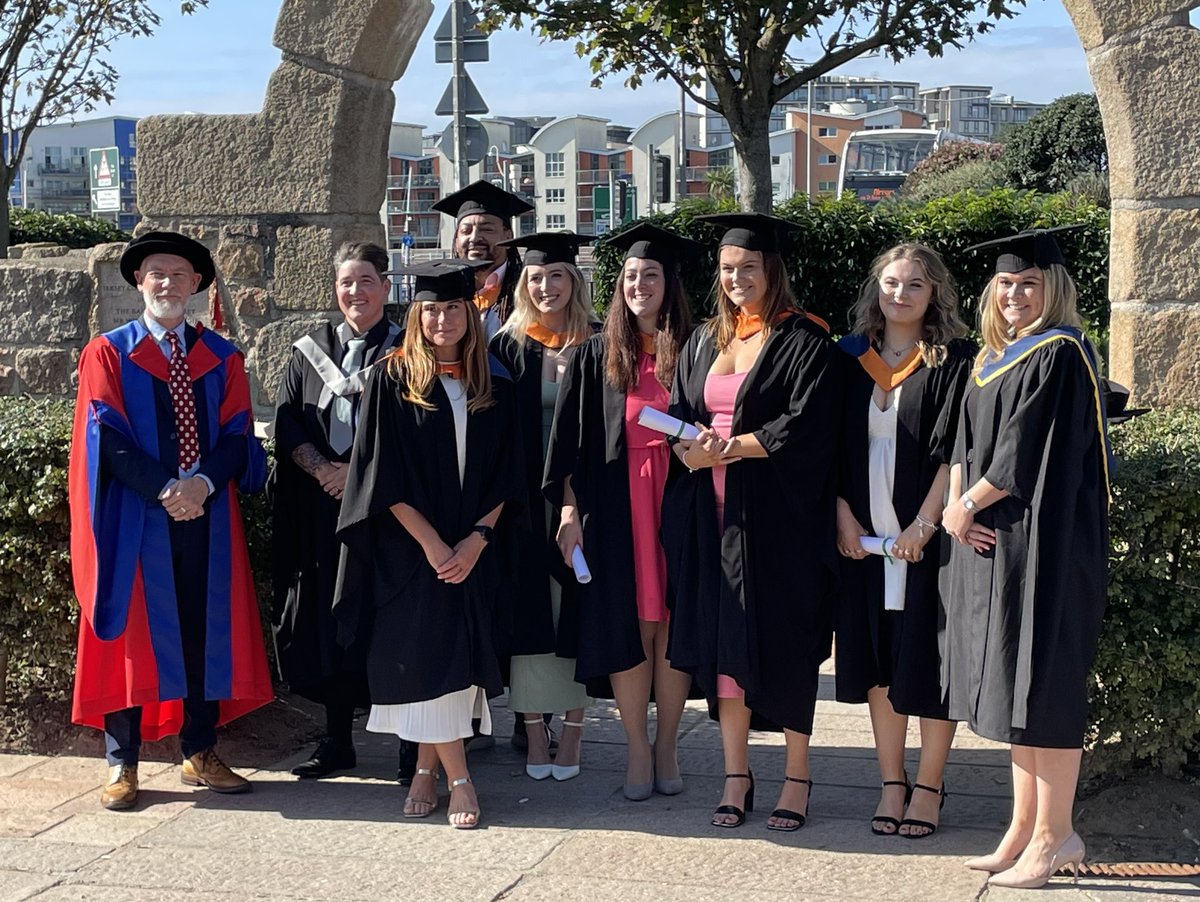 Huge congratulations to the graduates of the class of 2023 - university college of  Jersey graduates (Sussex university), achieving their BA (Hons) Social Work. Wishing them all great futures in their careers. <a href="/RendellP/">Paul Rendell</a> <a href="/AndyW606/">Andy W</a>