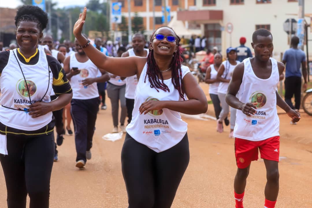 Kabalega Independence Run happening now in Hoima at Booma Grounds. #kabalegaindependencerun #Kabalegafoundation