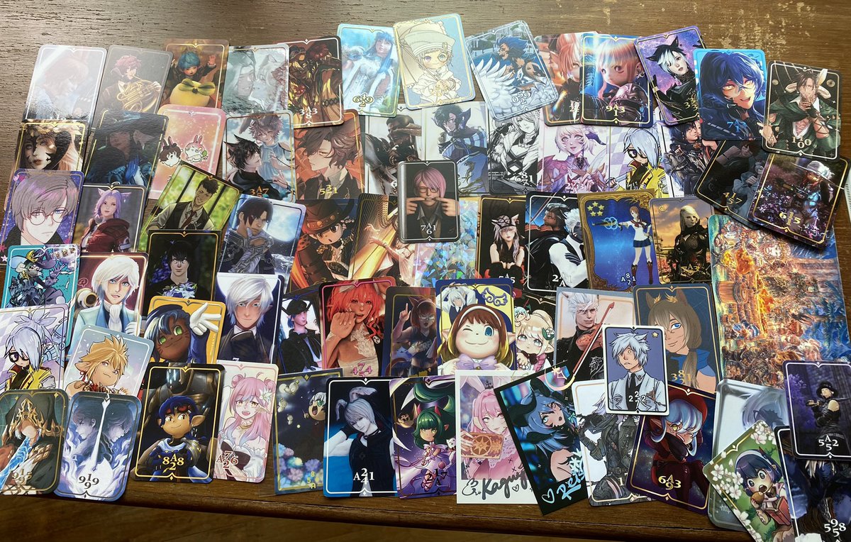 sinofelid's tweet photo. THAT’S A LOTTA CARDS #FlowTogetherDWSG https://t.co/X6VWCiUXui
