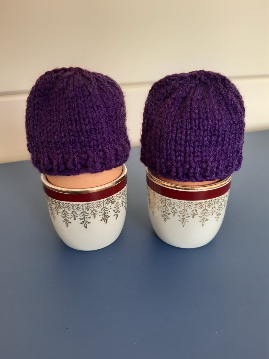 WyesideWarmers's tweet photo. Grab some fun cosies for your eggs and have some Cracking Fun #ukgifthour #ukgiftam sent with googily eyes for extra giggles #breakfast #breakfastfun ๐๐คฃ๐คฃ https://t.co/qOr4aQROY8 #MHHSBD #CraftBizParty #giftideas https://t.co/ZFmRqgoVyP