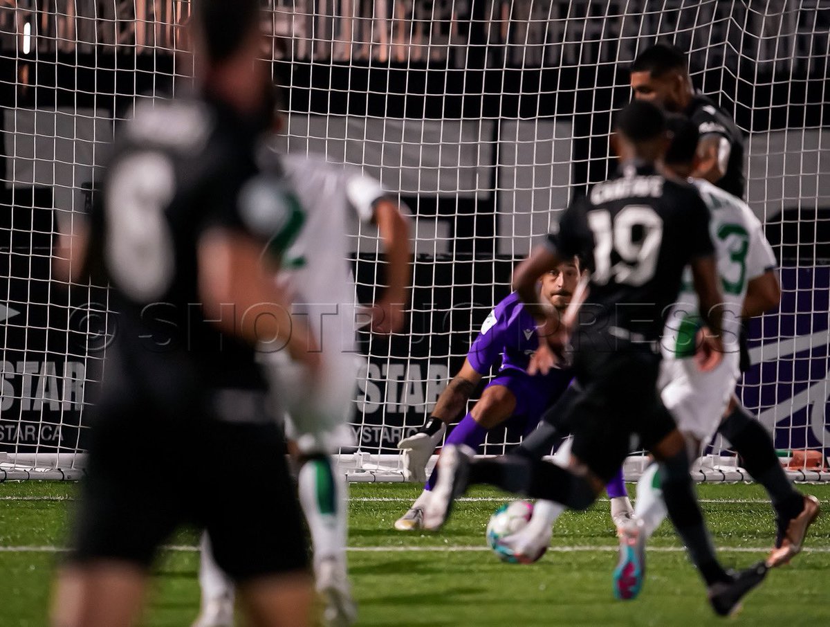WesleyAllenShaw's tweet image. Vancouver FC take a hard 2-1 loss against York United FC at Willoughby Field in Langley to end out their season, October 7, 2023. Photos: Wes Shaw/ Shotbug Press @vanfootballclub @gettysport @wesleyallenshaw @shotbug