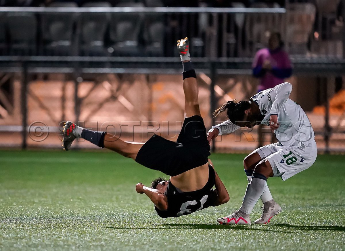 WesleyAllenShaw's tweet image. Vancouver FC take a hard 2-1 loss against York United FC at Willoughby Field in Langley to end out their season, October 7, 2023. Photos: Wes Shaw/ Shotbug Press @vanfootballclub @gettysport @wesleyallenshaw @shotbug