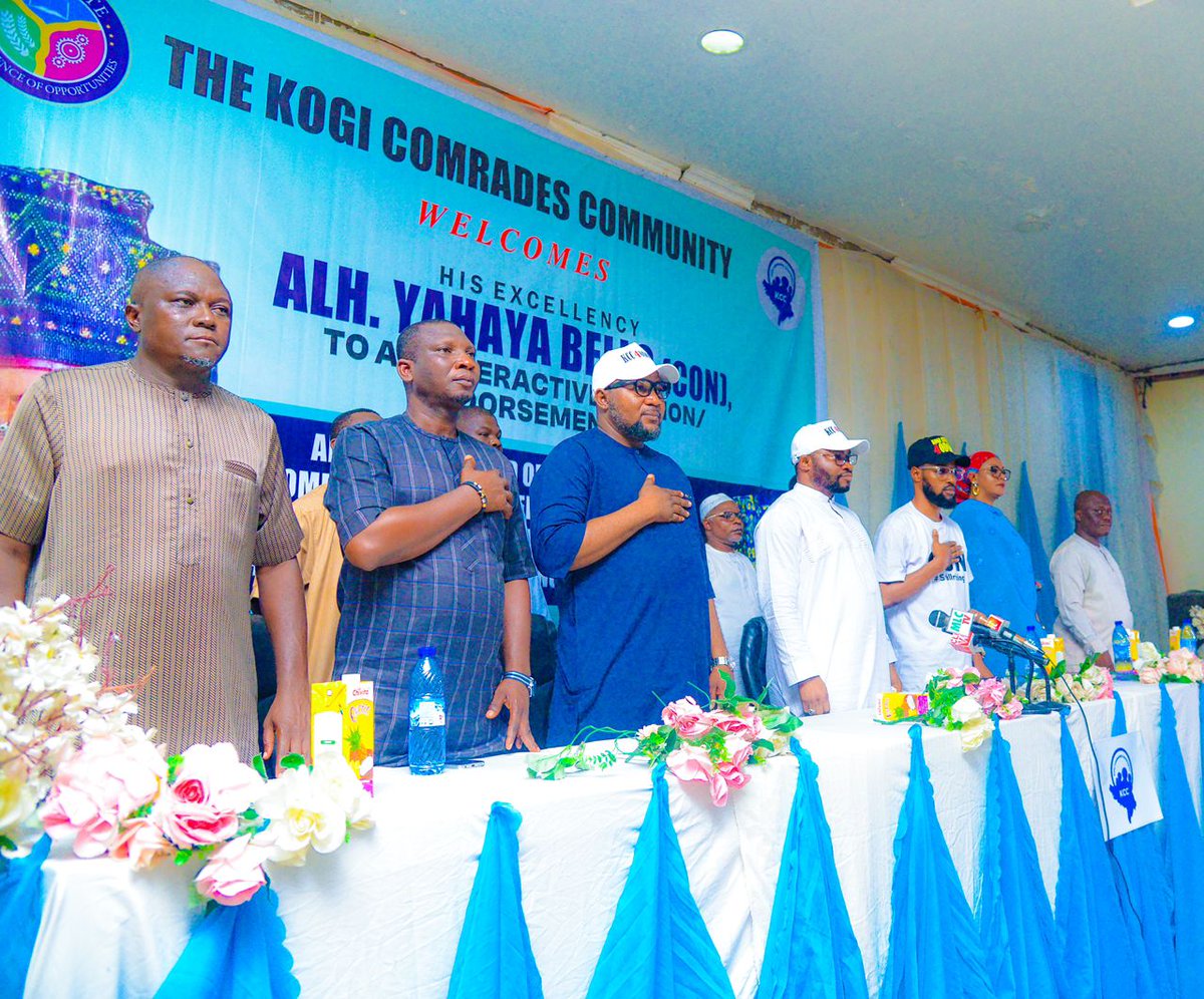 The Chief of Staff to the Kogi State Governor, Pharm. Abdulkareem Moh'd Jamiu Asuku earlier today attended the endorsement of the candidacy of Alhaji Ahmed Ododo organized by the vicarious student body in Kogi State. The Chief of Staff was accompanied by the Honorable