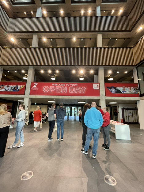 University of Staffordshire (@uniofstaffs) on Twitter photo ๐ Good morning! A warm welcome to our open day today at our Stoke-on-Trent campus.
Are you joining us today? If so, look our for our student ambassadors on arrival to register, pick up your programme and ask them about studying with us.
#StaffsOpenDay ๐ Good morning! A warm welcome to our open day today at our Stoke-on-Trent campus.
Are you joining us today? If so, look our for our student ambassadors on arrival to register, pick up your programme and ask them about studying with us.
#StaffsOpenDay