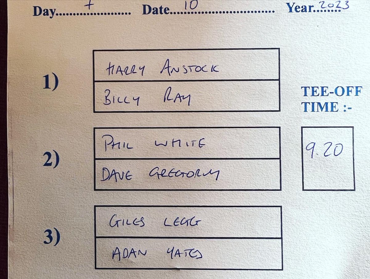 Day 2 underway, today we face Solihull. 

graftonmorrish.org.uk/competition/cu…

<a href="/GraftonMorrish/">Grafton Morrish</a> <a href="/omsociety/">OM Society</a> <a href="/MillfieldGolf/">MillfieldGolf</a>