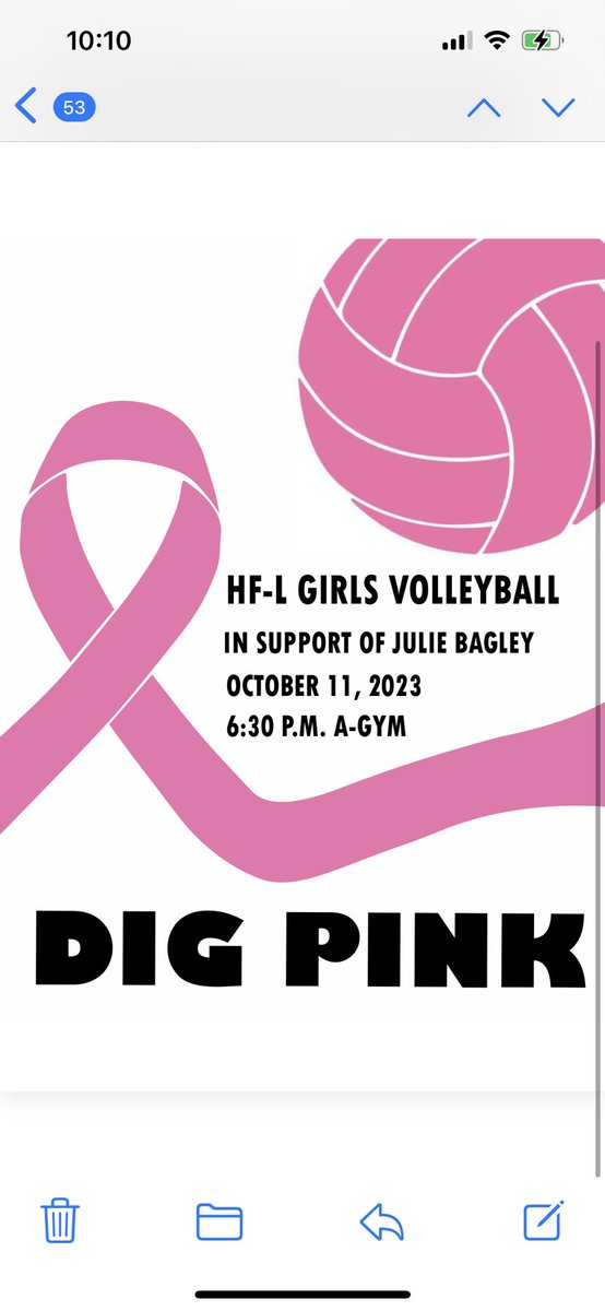 HflVolleyball's tweet photo. Join us!  Donations accepted at the door.  @HFLCSDAthletics https://t.co/sPm6tt1Elf