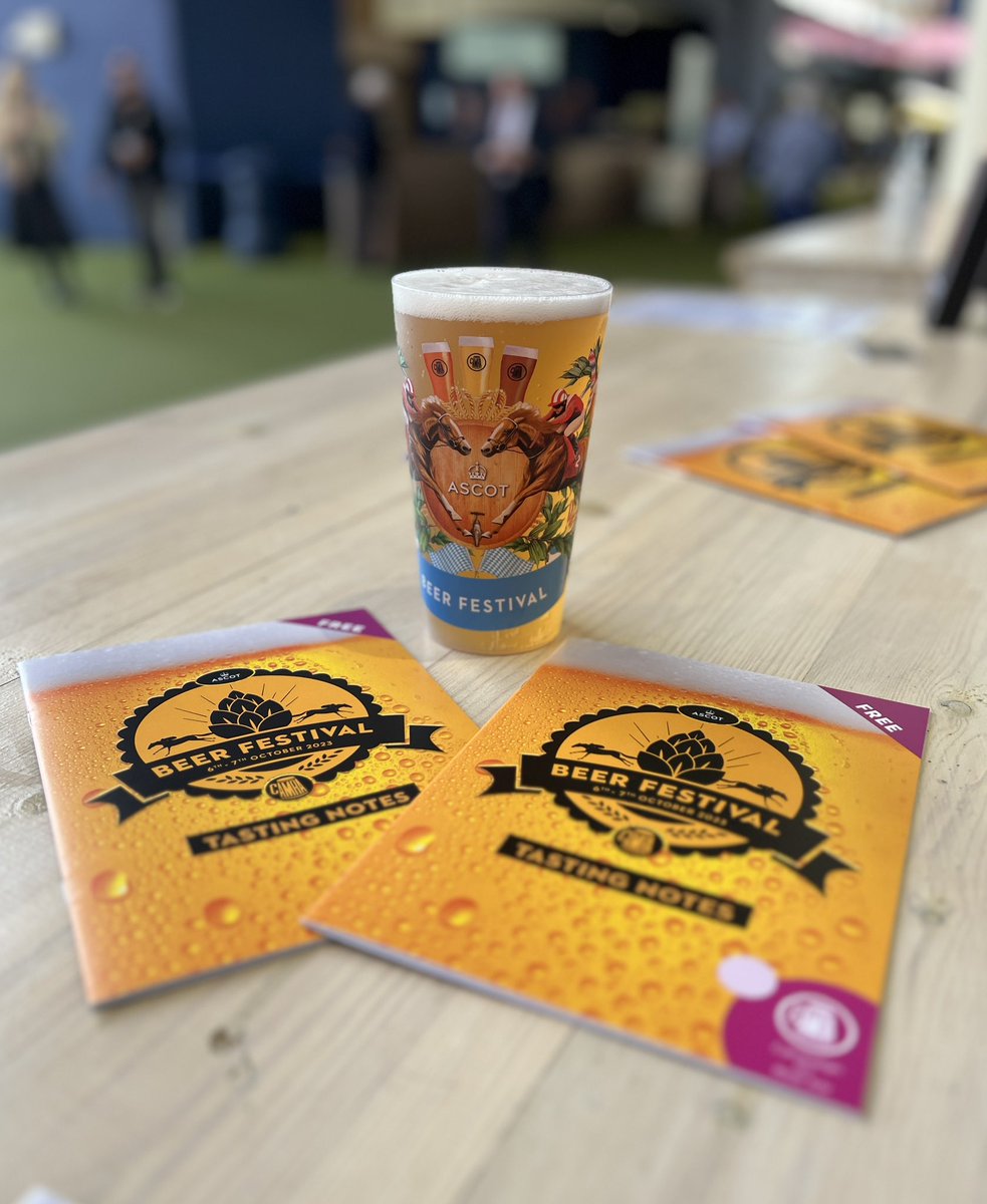 Ascot_Beer_Fest's tweet image. The sun is out and we are looking forward to welcoming people for day 2 of the Ascot Beer Festival! Remember the live beer list with full tasting notes is available on our website: 
realaledb.com/Festivals/Asco…