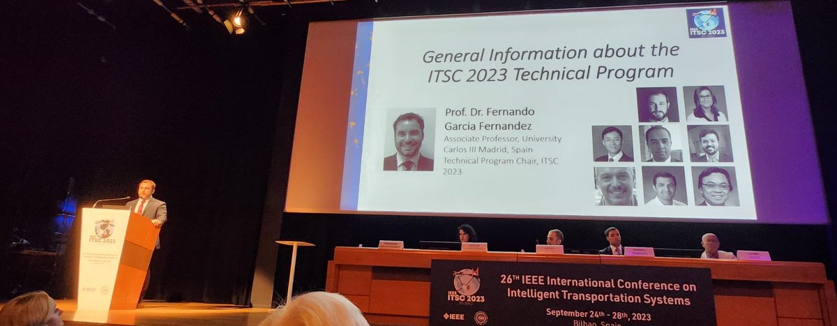 AMPL_UC3M's tweet photo. The head of our lab, @nandogefe participated in the opening ceremony of ITSC 2023, where our team presented our latest work in autonomous driving. https://t.co/ZH4mgbDTUx