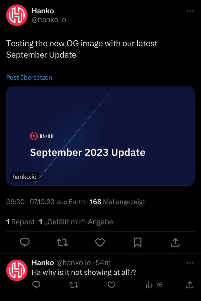 bastibuck's tweet photo. @hanko_io It is https://t.co/5nprxHq4Cd