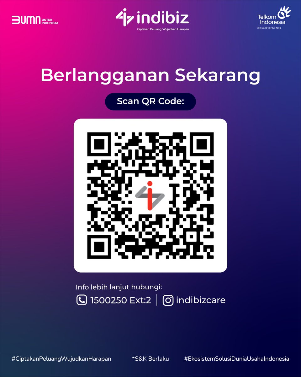 Indibizkti's tweet photo. Buat bisnis multifinance makin efektif dengan solusi digital dari Indibiz Multifinance mulai dari 400 Ribuan๐คฉ
Mumpung ada diskon 50% hanya dibulan ini loh๐
#promo #PromoOktober #bisnis #Indibiz https://t.co/QtUWSqTMmG