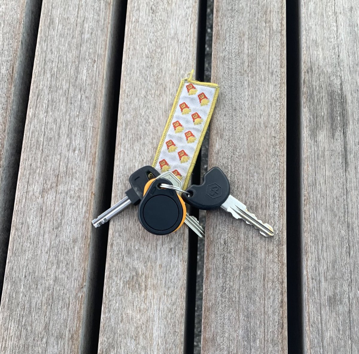 MirjamWulfse's tweet image. #Sleutels #kwijt? Deze #sleutelbos vond ik gisteren bij de #bushalte bij #Kardinge in Groningen. De chauffeur van lijn 4 heeft m meegenomen naar #gevonden #voorwerpen.   Please RT of Rx