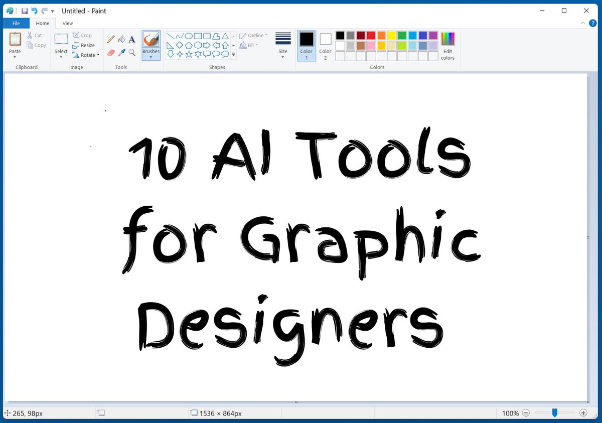 mhdfaran's tweet image. Graphic designers are facing a major challenge

Meeting tight deadlines without sacrificing quality.

The consequences include stress, missed opportunities, and unhappy clients.

Here are 10 AI tools to meet deadlines while delivering top-notch designs: