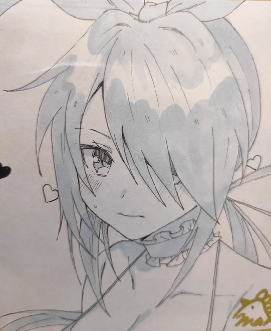 へへへ…可愛くかけましたへへへ… 