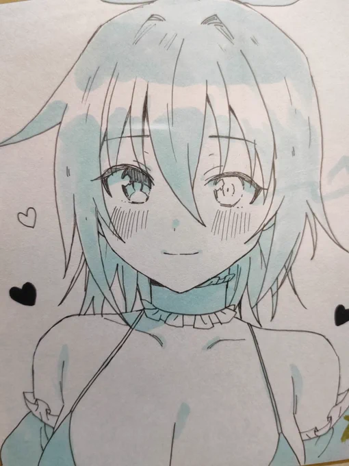 へへへ…可愛くかけましたへへへ… 