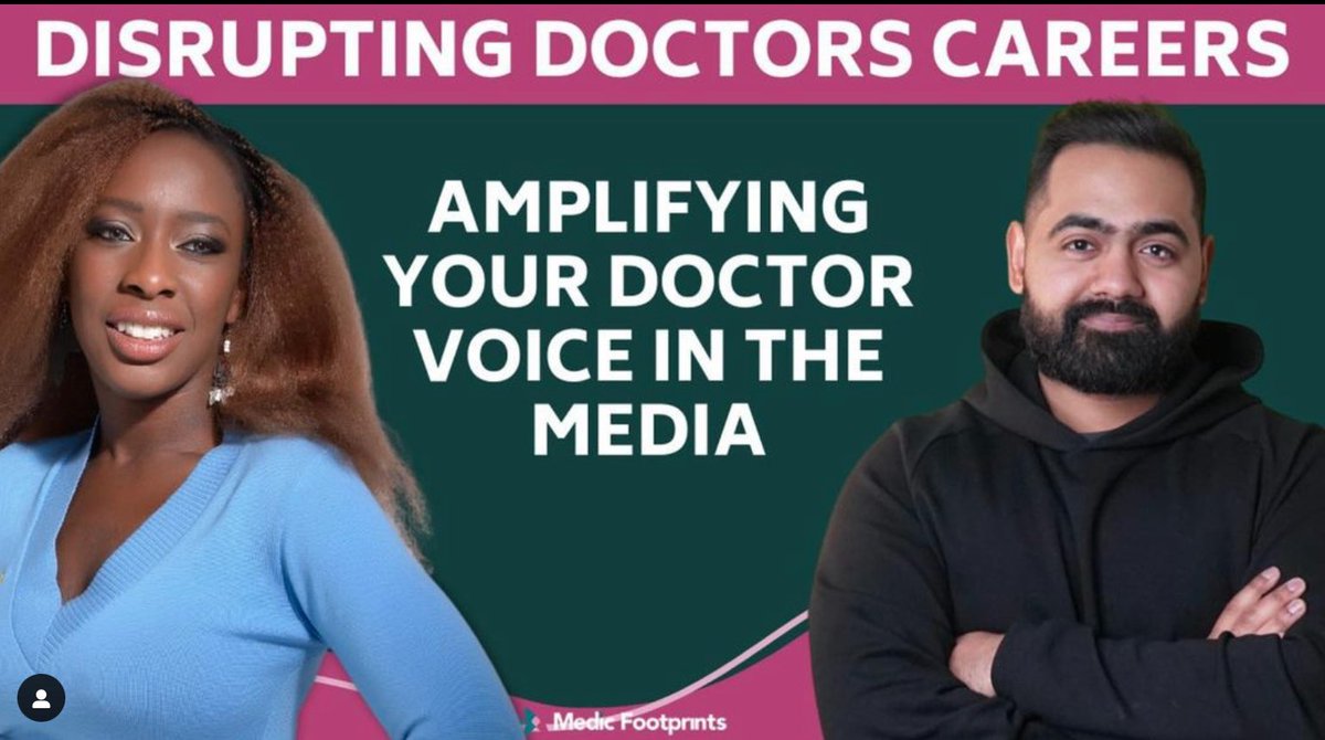 Check out episode number 50 with Dr Karan Rajan if you haven't already!

We covered: 
- Finding your voice through your personal brand
- How can you build a career outside of conventional medicine? 

podcasts.apple.com/gb/podcast/amp…