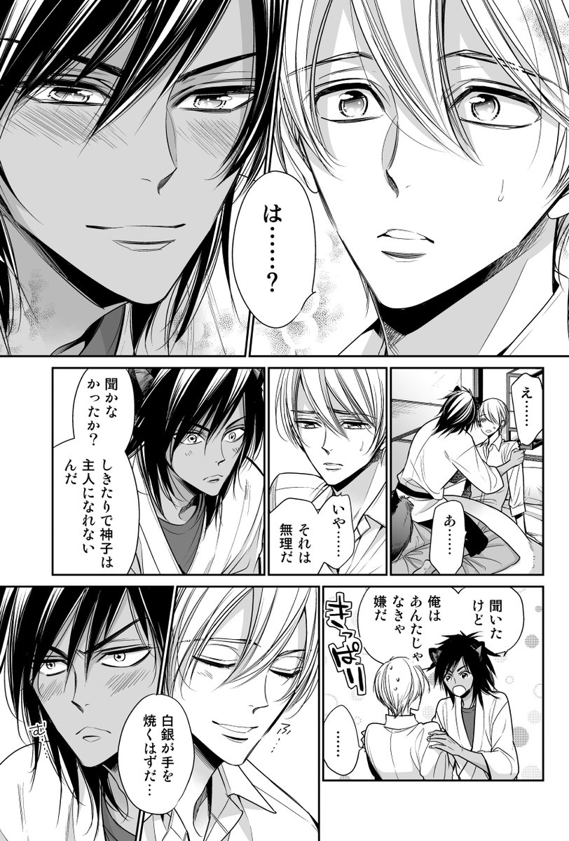 災いを呼ぶ黒狸と人間の神子が番になる話(8/10) 