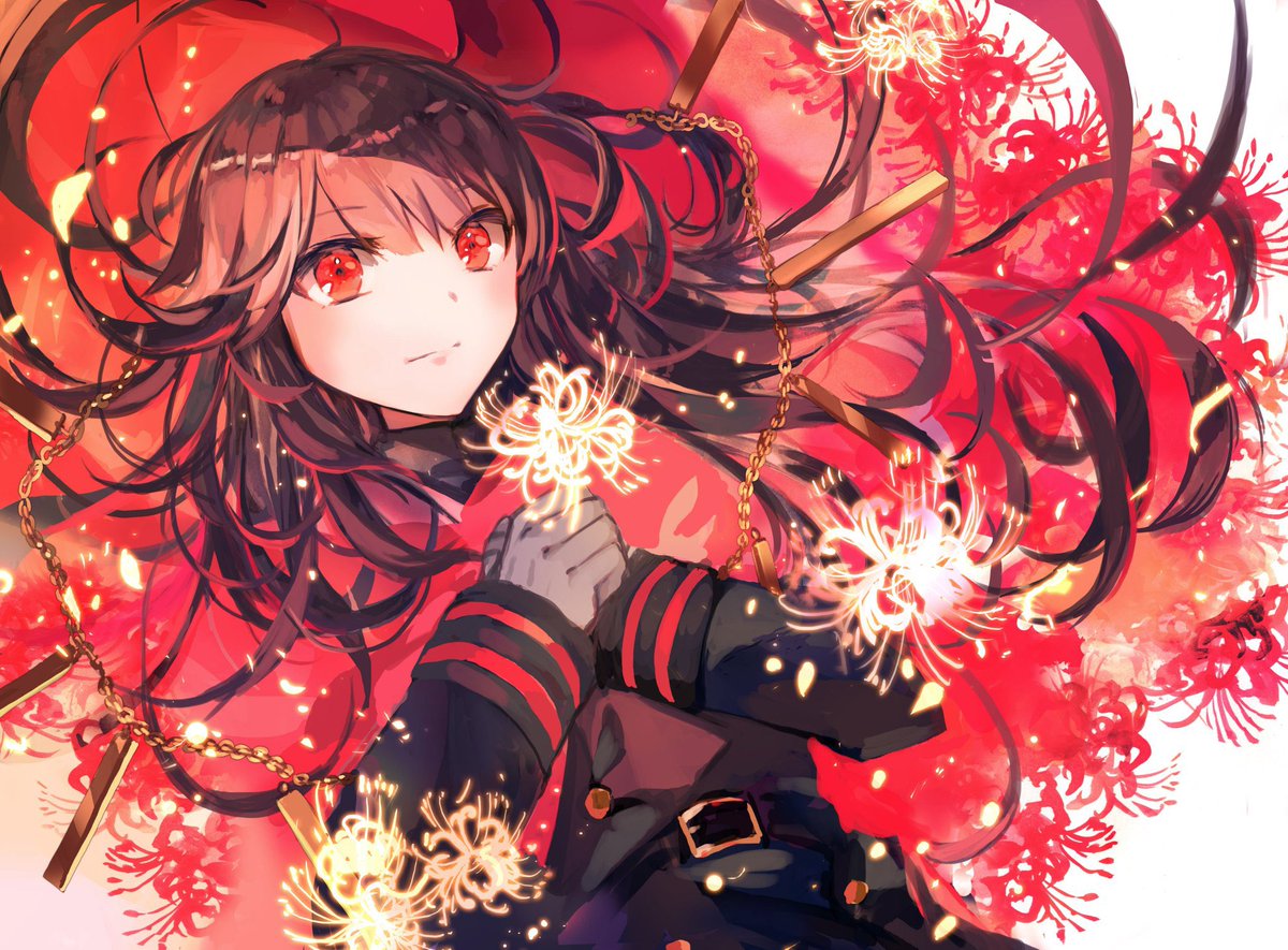FGO「彼岸花とノッブ(FGO)」|rioka⭐️5月コミティアとコミ1のイラスト