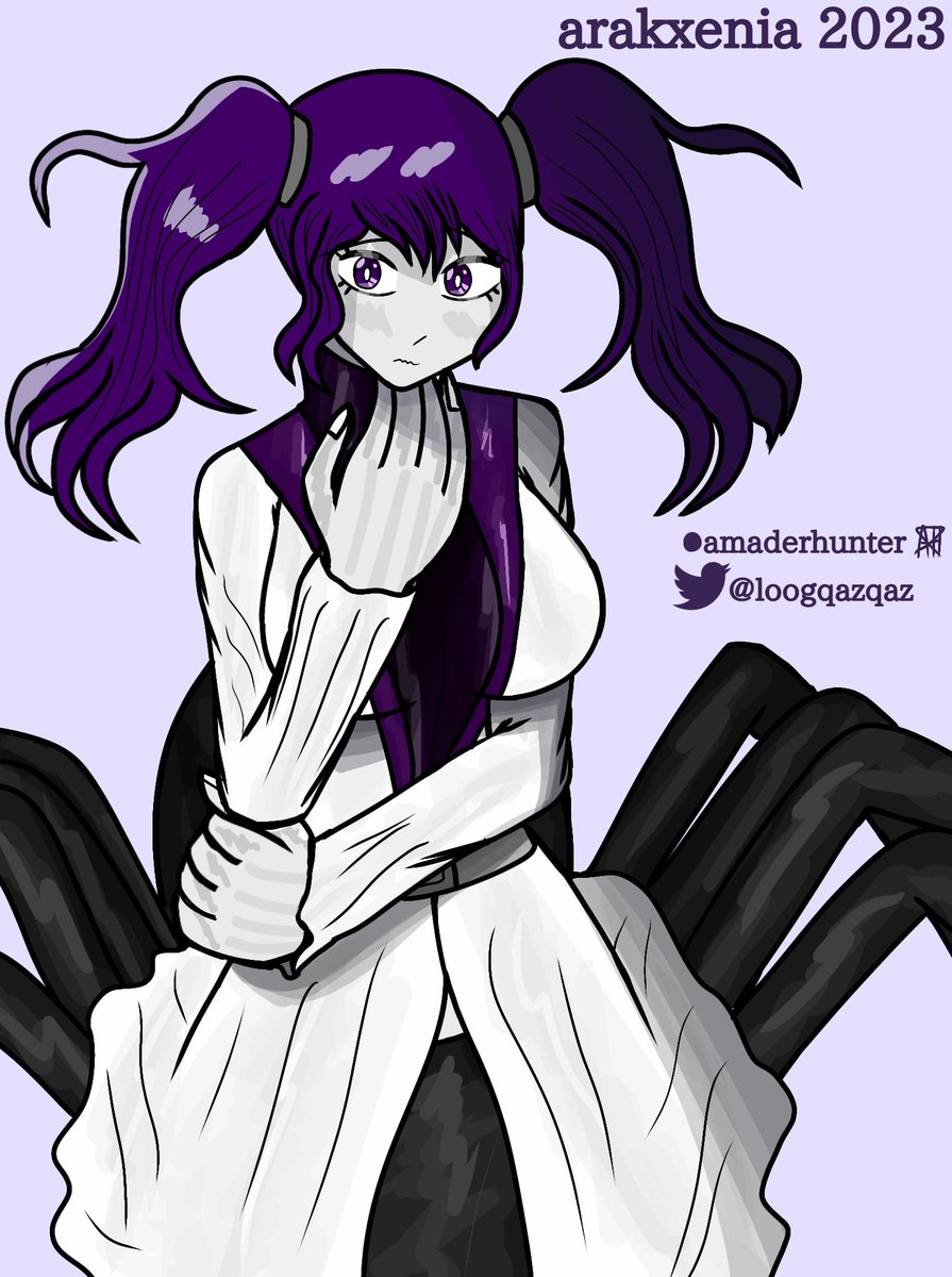 loogqazqaz's tweet photo. arakxenia 2023 Arachne
#amader #mythologycreatures #oc #mythologycreaturesoc #octh #Arachne #TwinTailgirl https://t.co/bXqNwJaDsC