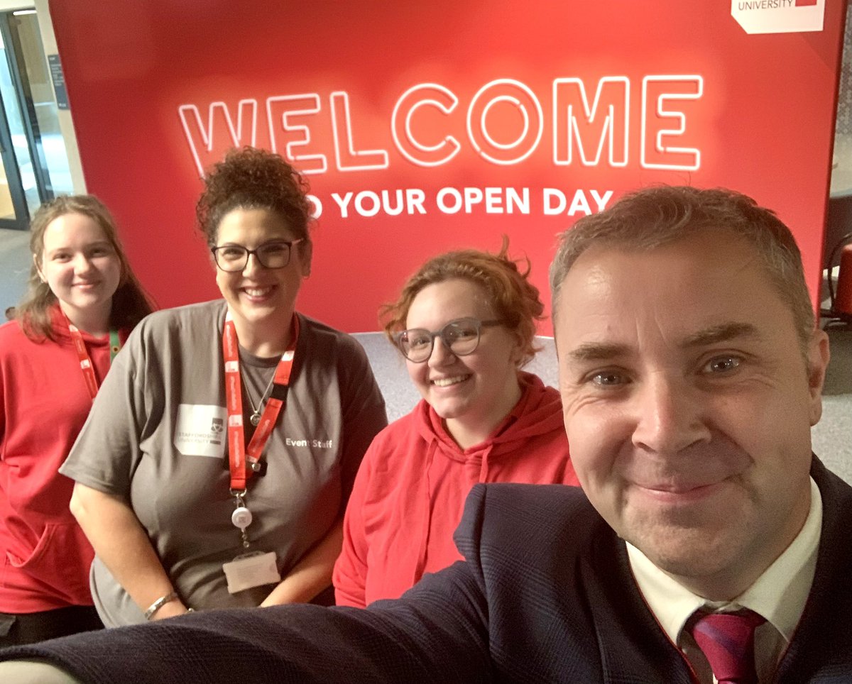 Martin Tideswell (@martintideswell) on Twitter photo Alright then. The sun is shining. Lots of visitors already at the Catalyst. A very warm welcome to the @StaffsUni open day. #ProudToBeStaffs ๐ค Alright then. The sun is shining. Lots of visitors already at the Catalyst. A very warm welcome to the @StaffsUni open day. #ProudToBeStaffs ๐ค