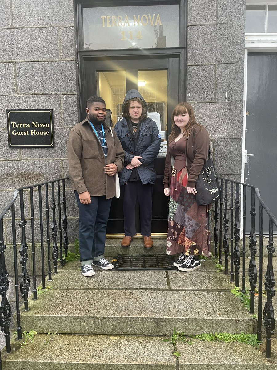 I can’t believe this will be my last sitting!!

We’re in Aberdeen for #SYP80 🌍🏙️

I can’t wait for a packed first day; subject committee motions, consultation workshops and the campaign update <a href="/OfficialSYP/">Scottish Youth Parliament</a> !!