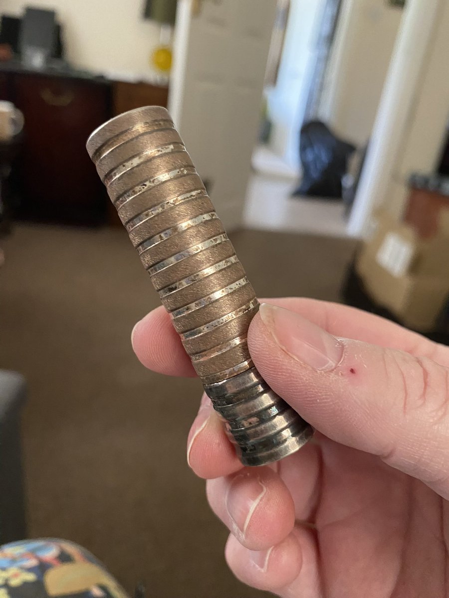 Clearing out some old makeup bags and I’ve come across this @Clinique_UK Berry Breeze lipstick I wore on my wedding day 24 years ago.  Time for a new one I think. 💄 #lipstick #makeup #almostanantique